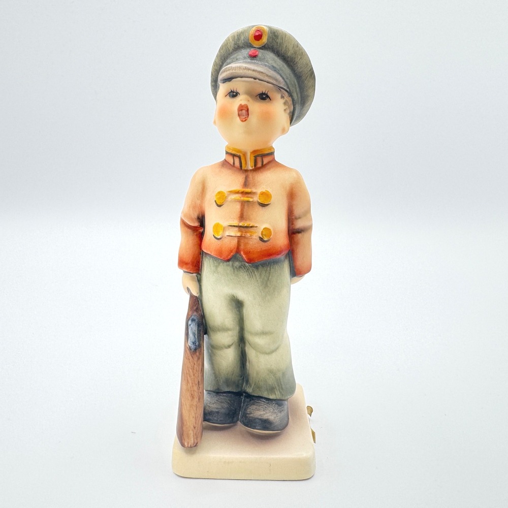 Rare Artist Signed Goebel Hummel Soldier Boy Figurine 332 TMK-4 W Germany 5.5"